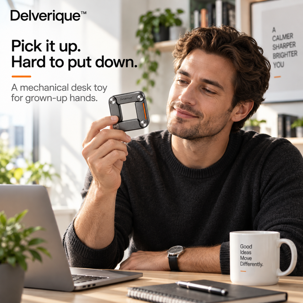 Delverique™ Loop Mechanical Desk Toy