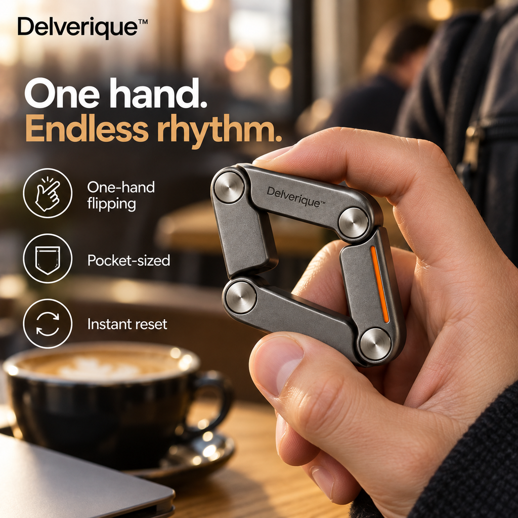 Delverique™ Loop Mechanical Desk Toy