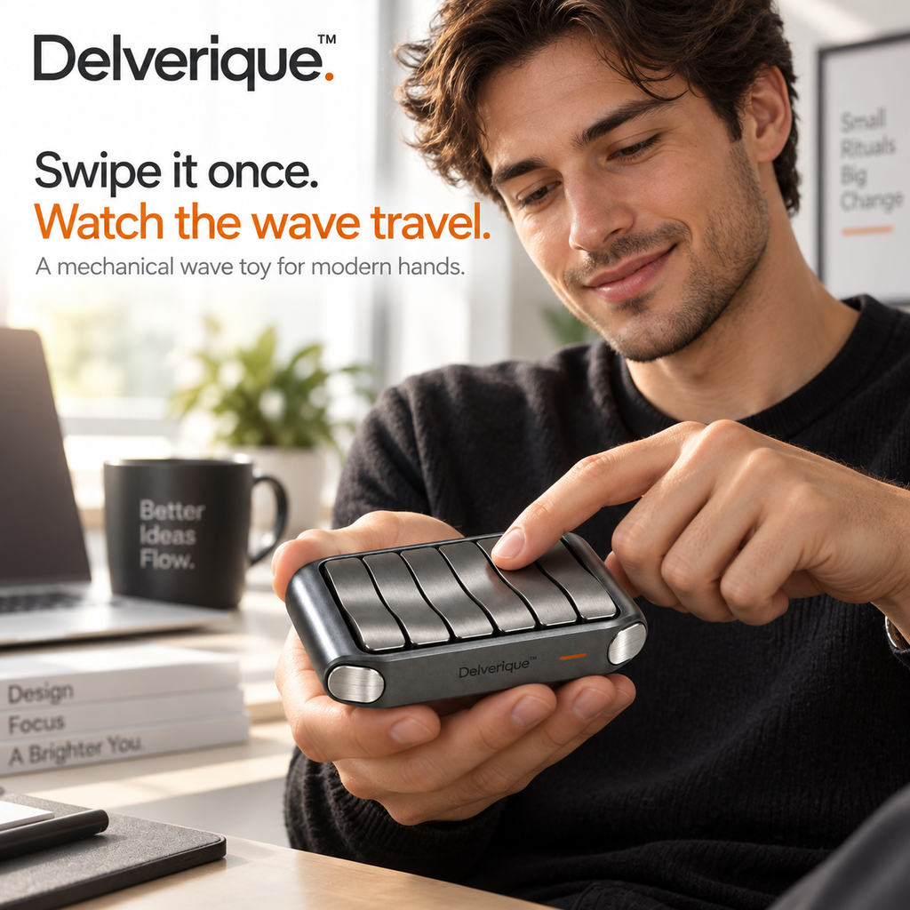 Delverique™ Ripple Mechanical Wave Toy