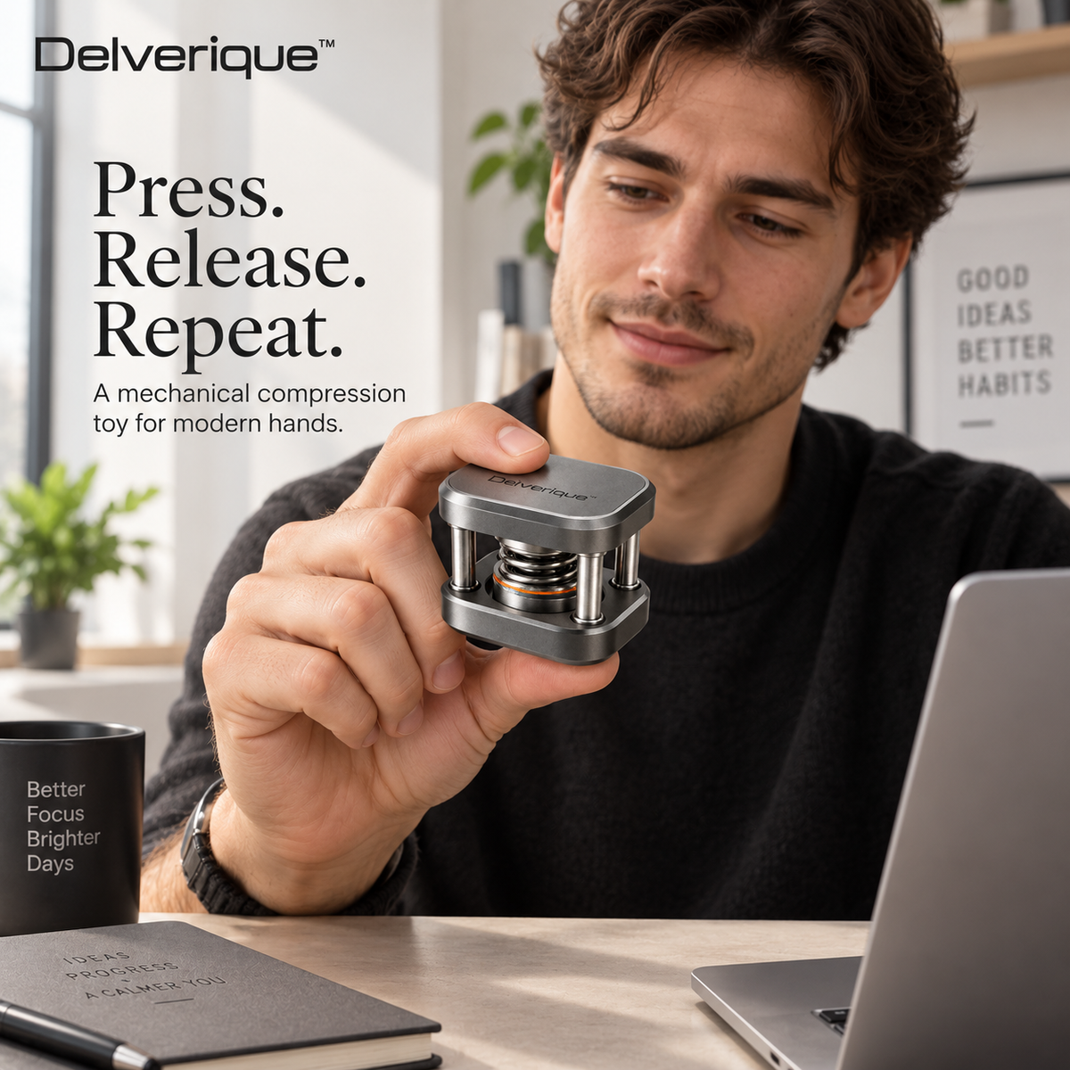 Delverique™ Pulse Mechanical Compression Toy