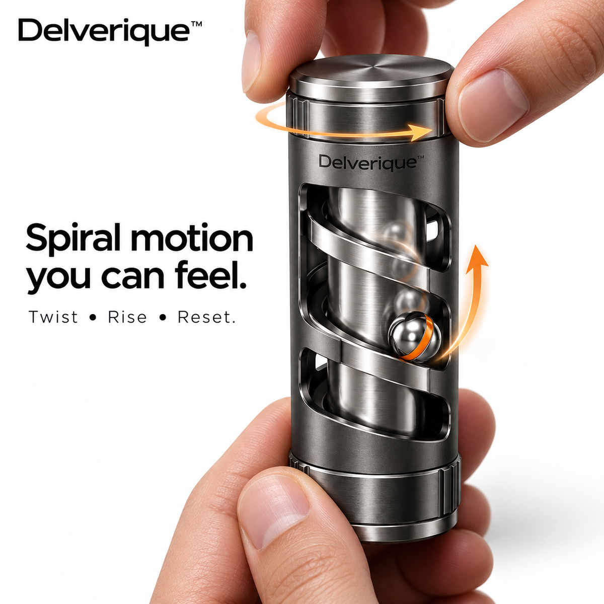 Delverique™ Helix Spiral Motion Toy