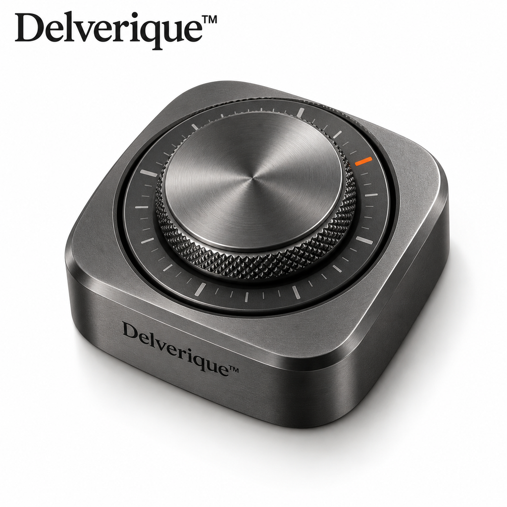 Delverique™ Index Mechanical Detent Dial Toy