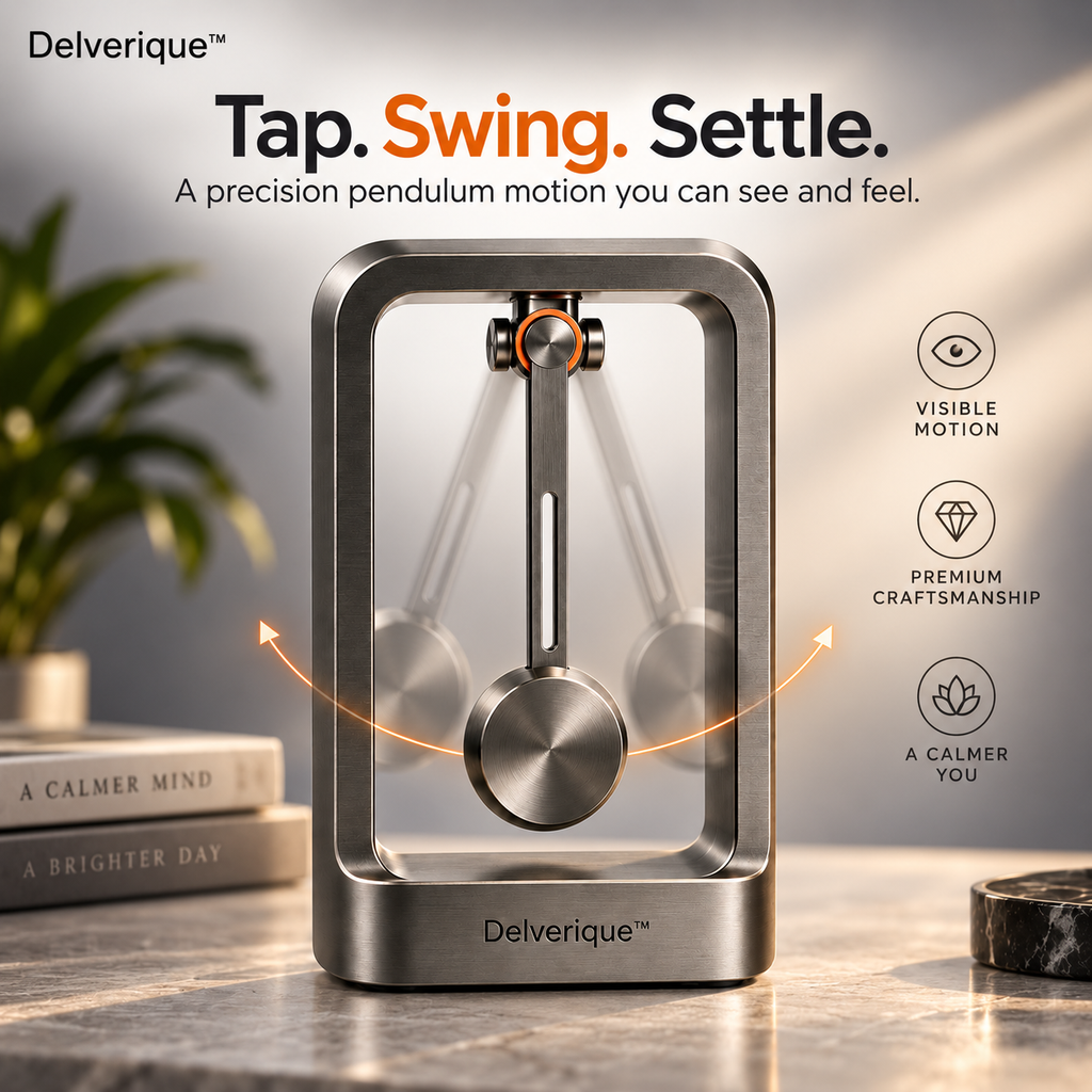 Delverique™ Tempo Mechanical Pendulum Toy