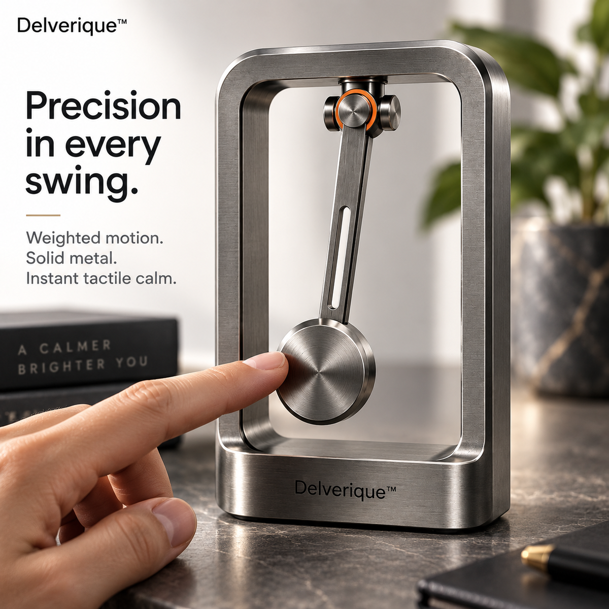 Delverique™ Tempo Mechanical Pendulum Toy