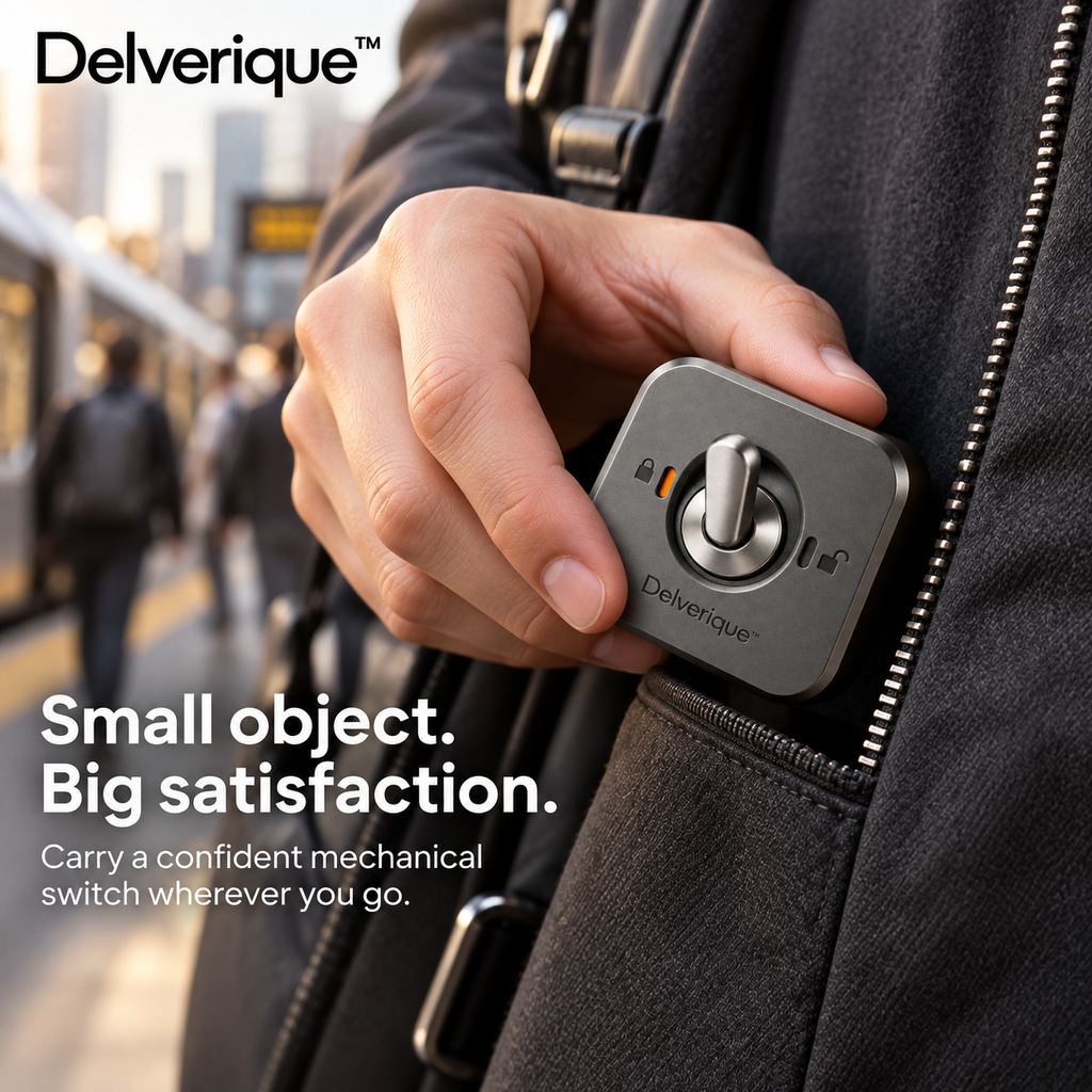 Delverique™ Latch Mechanical Toggle Toy