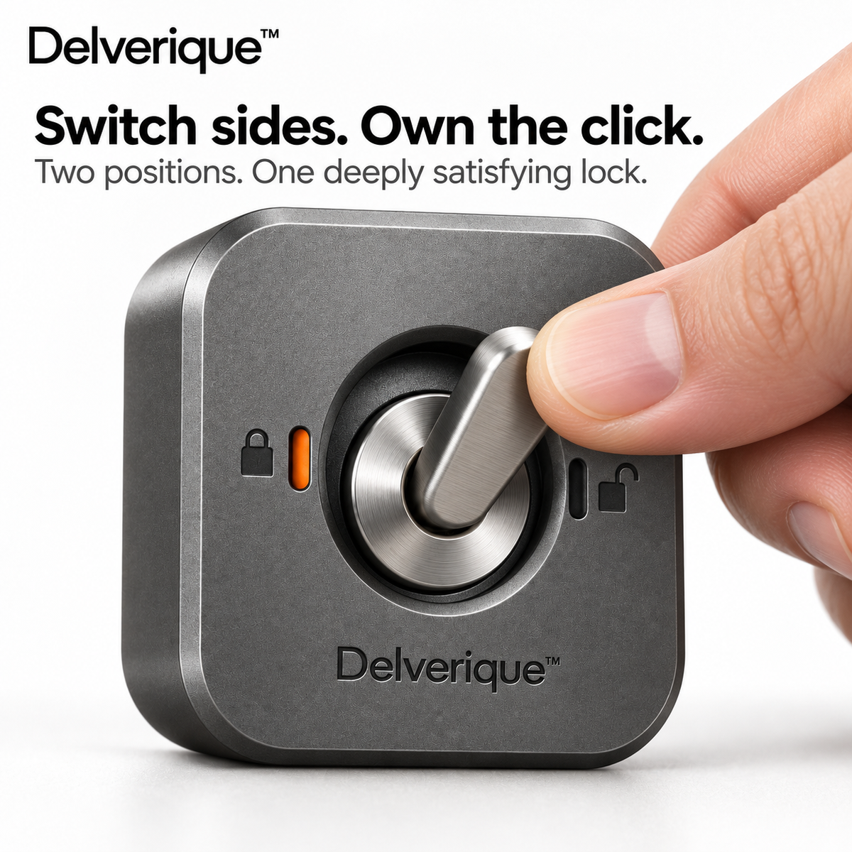 Delverique™ Latch Mechanical Toggle Toy